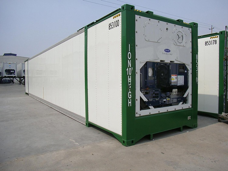 53ft Refrigerated Freezer Cold Storage Room 53 feet 53 ft Reefer Containers in Dubai Lowest Temperature -30 C