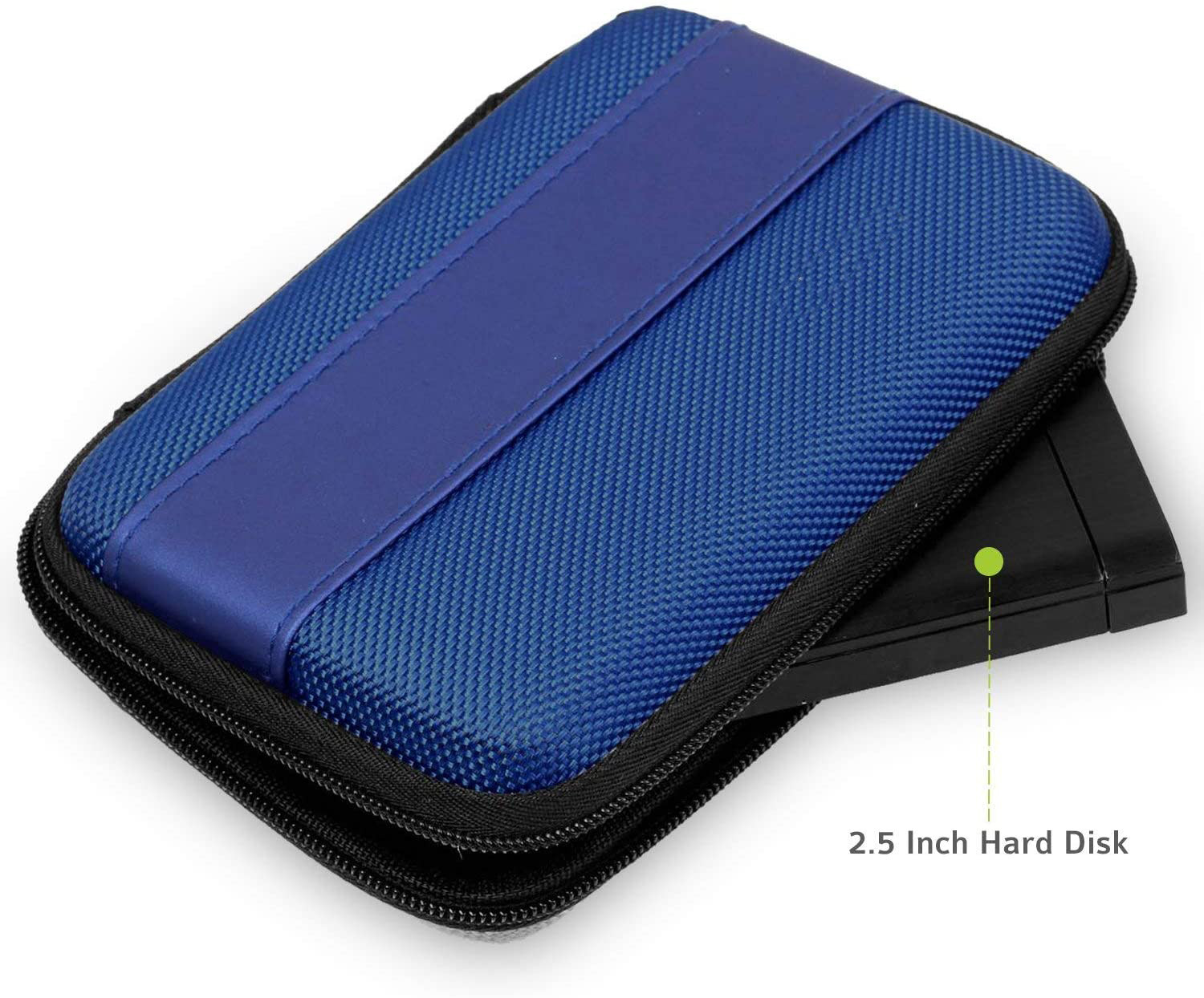 Nylon Zipper EVA Travel Case , Portable Hard Drive Case 0.3kg