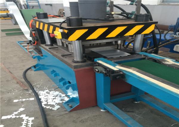 Air Conditioning Ventilation Shutter Door Roll Forming Machine 34KW Vacuum