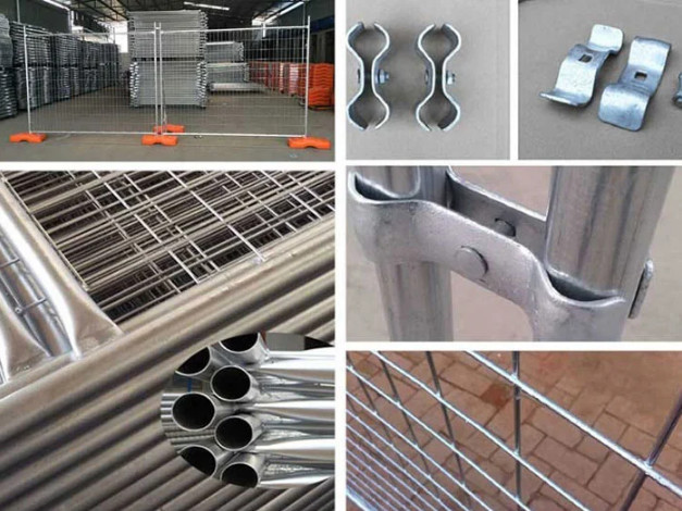 75*150mm Mesh Mobile Builders Temporary Fencing