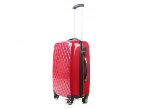  3 PCS Set 4 Wheel Hard Case Carry On Luggage , Colorful Hard Shell Case Suitcase Manufactures