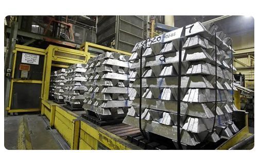 Ocean Ship 600mm*750mm Remelting 15kg 20kg Al7 Al8 Al9 99.98% 99.99% Aluminium Ingot