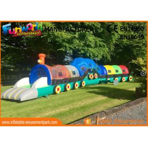 Interesting Inflatables Obstacle Course For Amusement Park / Fun City