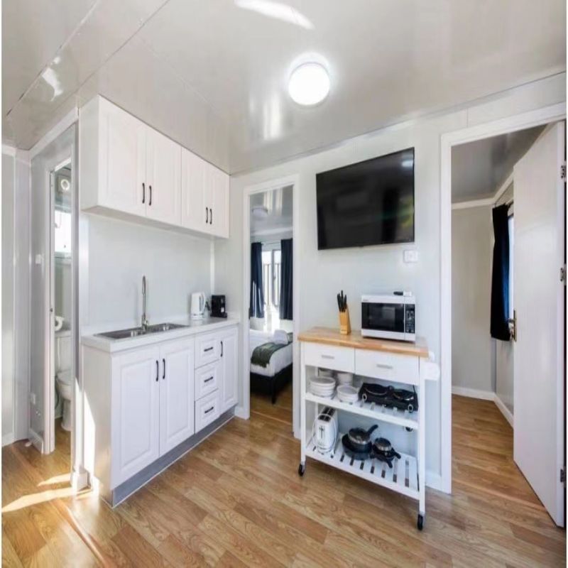 20ft or 40ft Expandable Container House with 3 or 2 Bedrooms Luxury Prefab Extension