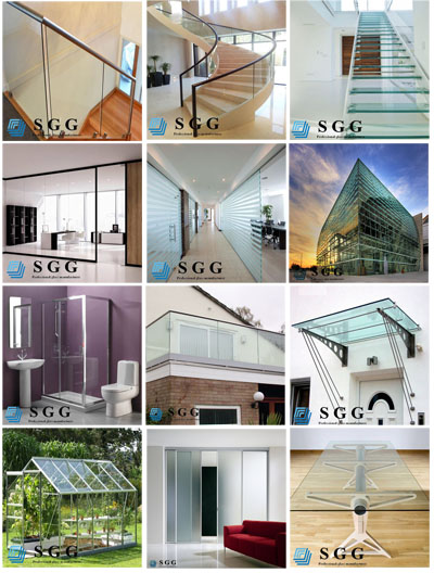 Best supply clear toughened glass balustrade