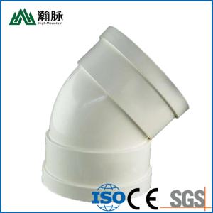  Non Potable PVC Drainage Pipe White Fittings Sewage Water Manufactures