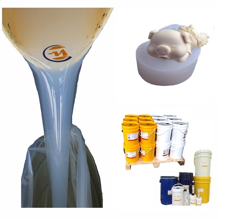 Translucent Platinum Liquid Silicone RTV2 Silicon Molding Rubber For Food Molds