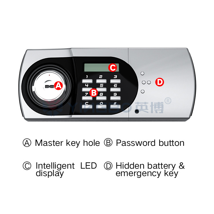 Fireproof Rating 30-120mins Solid Steel Fire Resistant Security Box 2 Hour Fireproof Safe