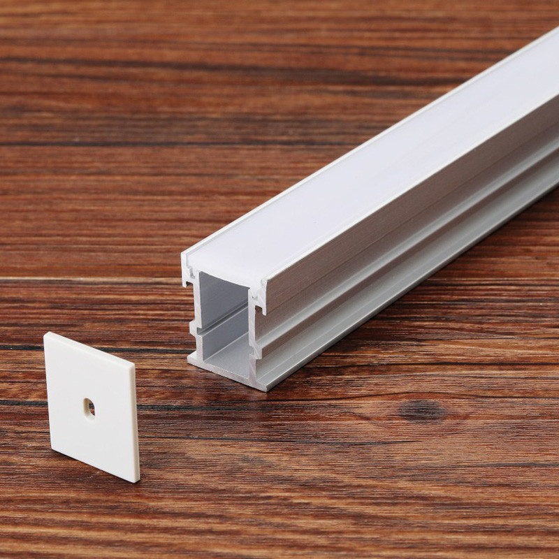 2.7meter Wall Mount Aluminium Led Profiles For Strip Lights With Touch Sensor