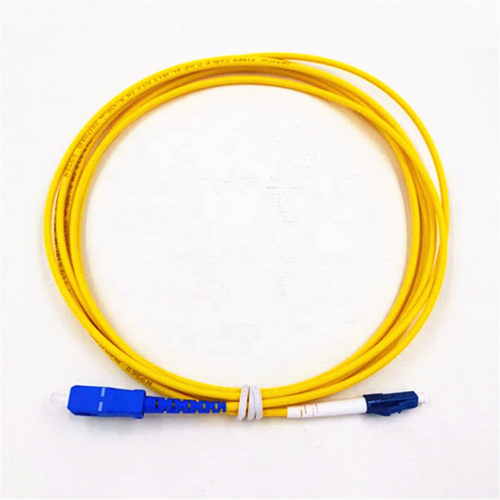 Communication fiber optical cable patch cord SM MM 6fo 12fo fiber optic patchcord sc apc sc upc