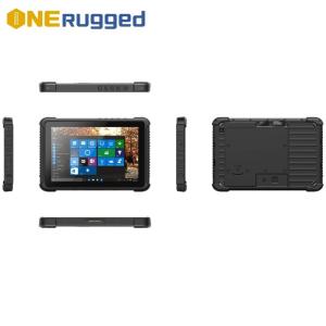 Sunlight Readable Anti-glare Screen Rugged Tablet with 4G Win10 and Bar Code
