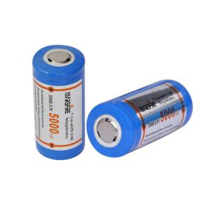  High capacity 5000mAh lithium ion rechargeable battery for Flashlights Manufactures