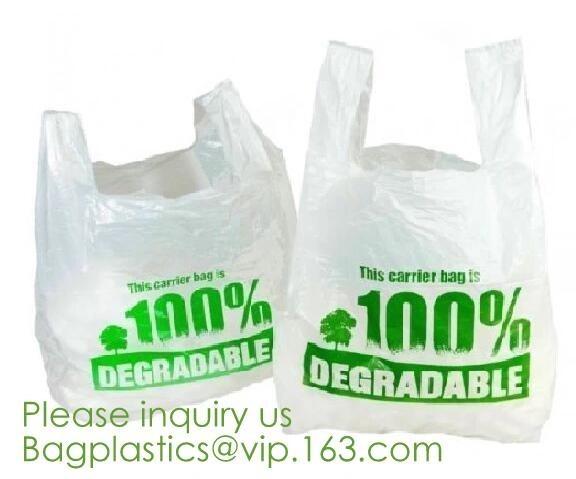 Eco friendly Compostable Waste Bags 100% Biodegradable Garbage Bags Made From