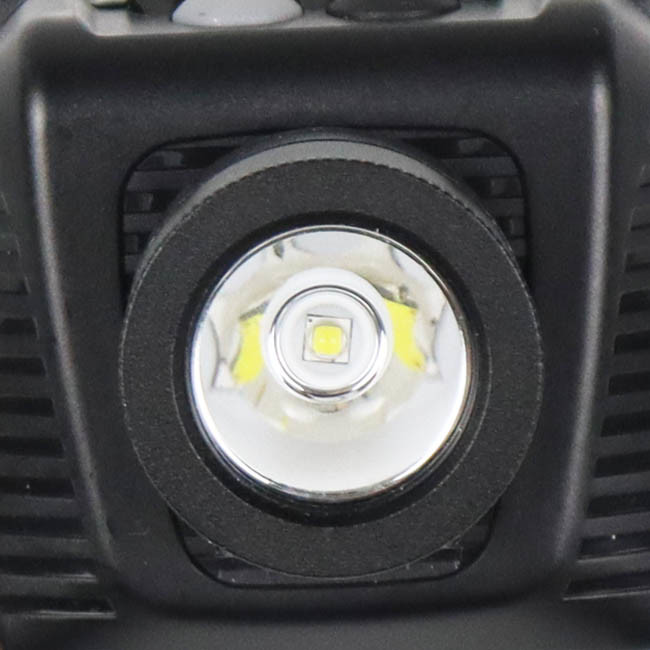 Portable 178Lm Super Bright Headlamp AAA 2W Simple Stripe Design