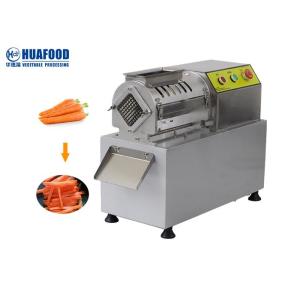  SUS304 Multifunction Vegetable Cutting Machine For Potato Cucumber Carrot Manufactures
