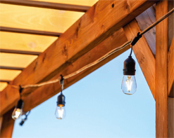 IP65 15M 15Bulbs LED S14 String Lights E27 LED Retro Edison Filament Bulb Outdoor Garden Patio Holiday Wedding Light String
