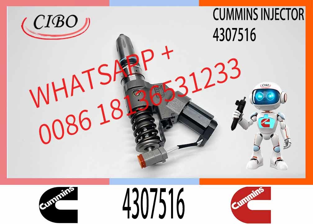 Factory OEM Quality Brand New Diesel Common Rail Fuel Injector Assembly 4307516 3087560 4384360 For C Ummins N14 Engine