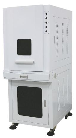 Desktop UV Plastic Laser Marking Equipment High Precision 110 * 110mm Working