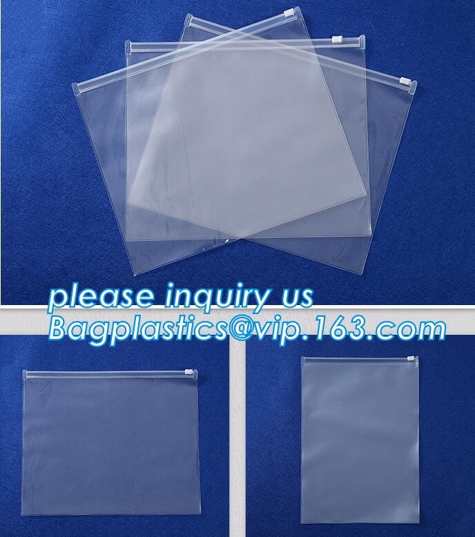 Plastic Bag OEM Custom PVC Loop Handle Image Printed Plastic Shopping Bag,Promotional Clear Waterproof Plastic Cosmetic