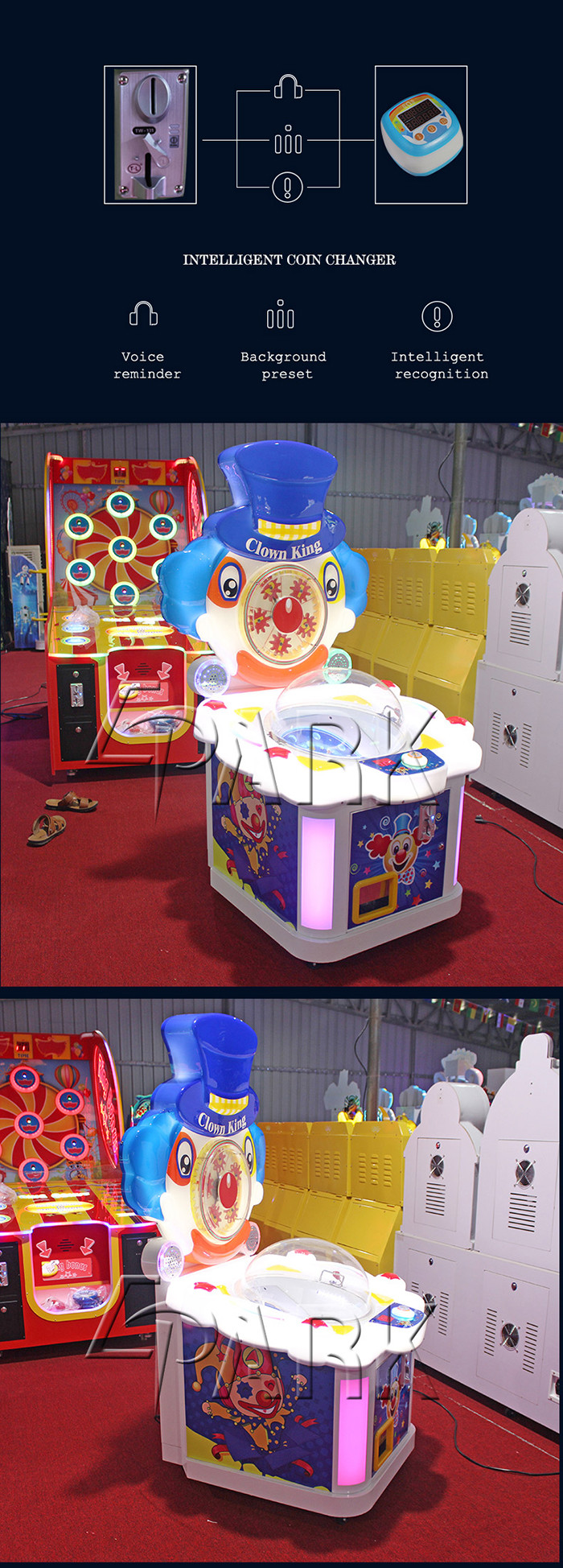 50W Amusement Game Machines Capsule Lollipop Candy Bonus Coin Operated Automat