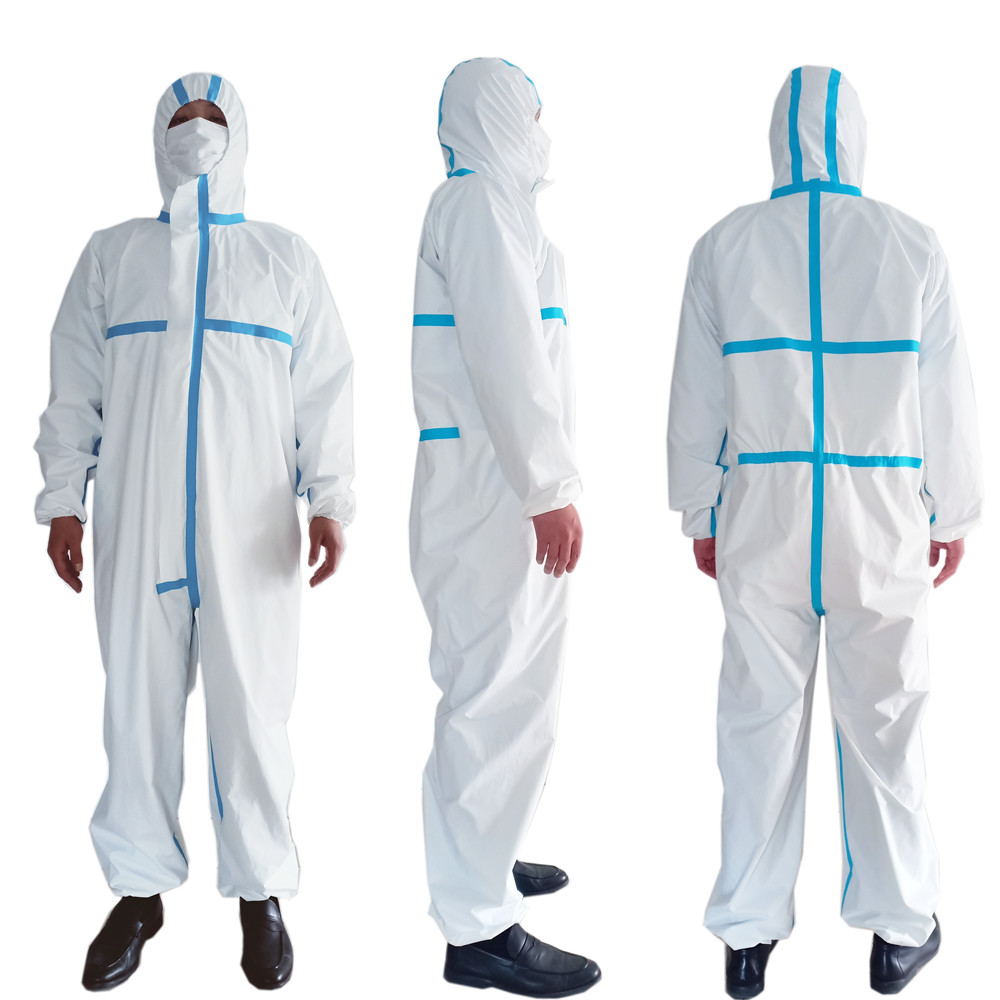 Personal Full Body Disposable Coveralls S-6XL Full Sizes CE Certification