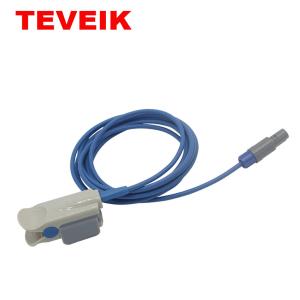 Choice Oxygen Blood Sensor Reusable Spo2 Sensor With Spo2 Medical Cable / Adult