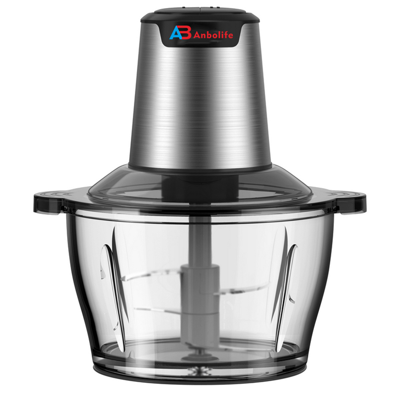 Mini Meat Blender Chopper Electric Food Vegetable Stainless Steel Meat Grinder