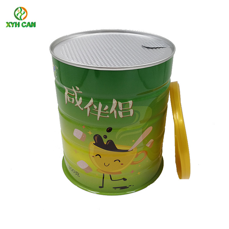 Tin Gift Box 900g Milk Powder with Environmental Friendly Plastic Lids