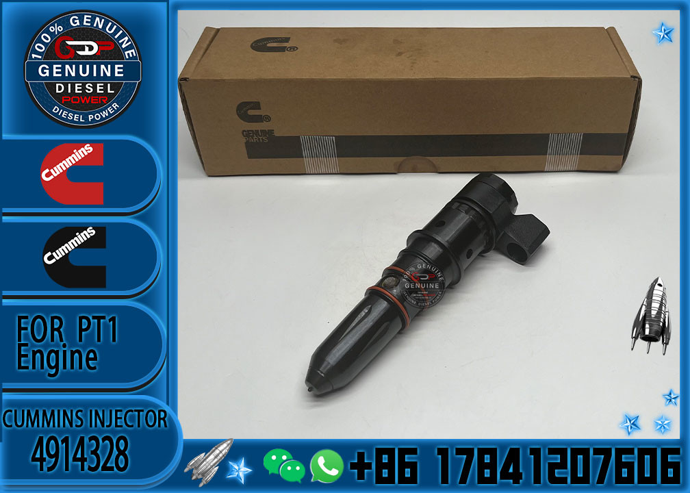 4914328 NT855 Engine Diesel Fuel Injector Assembly 3018835 3411821 4914328 for cunmmins