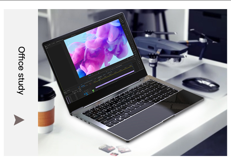 8G RAM 512GB SSD Ultra Thin Gaming Laptop 14 Inch Core I5 10210U CPU