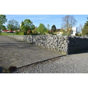  Customized Size And Mesh Square Gabion Planter With Galvanized Manufactures