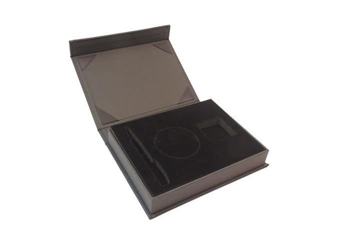 Customized Size Cardboard Paper Boxes That Look Like Books Magnetic Flap Box