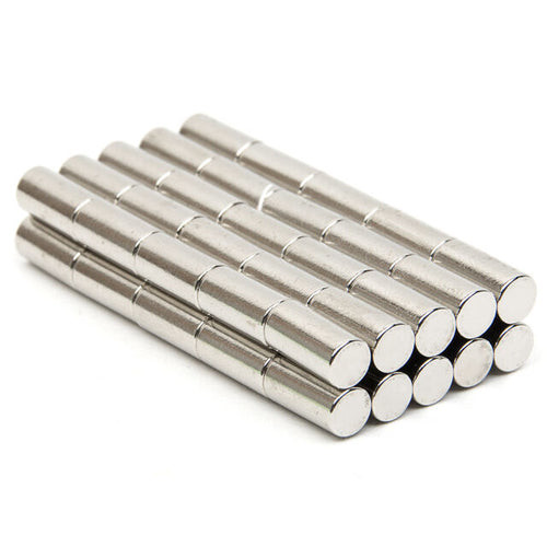 HSMAG Sm2Co17 Round Pole Samarium Cobalt Magnet Nickel NI Coated
