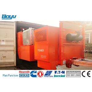 Hydraulic Cable Stringing Overhead Line Stringing Equipment Puller Tensioner
