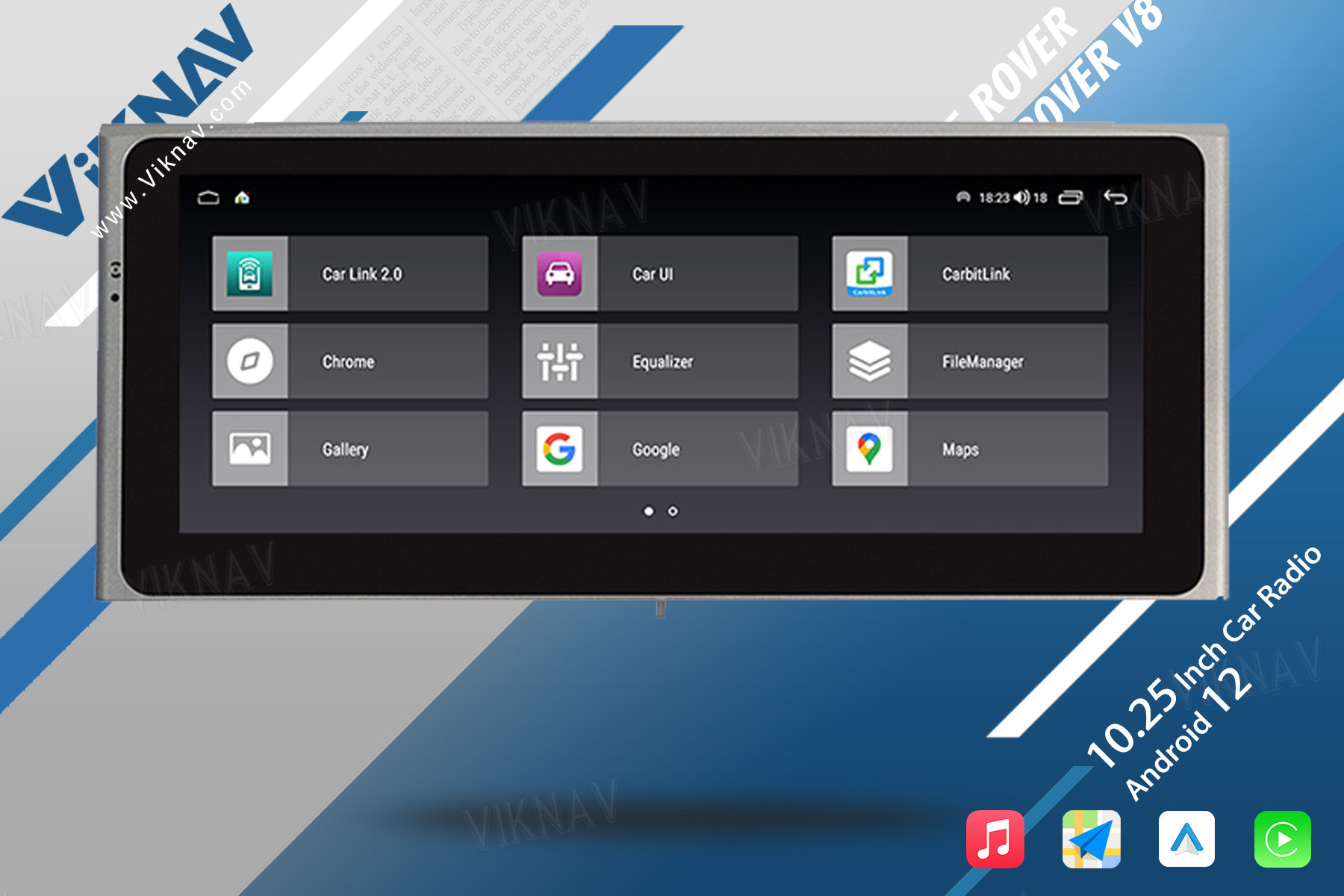 Android Auto Stereo Car Radio For Land Rover Range Rover Vogue V8 1998-2012 Multimedia Player Touch Screen Carplay