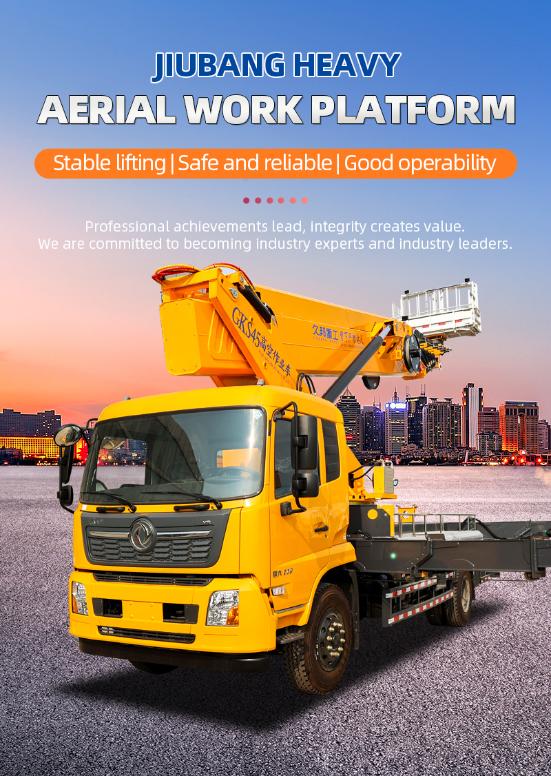 JIUBANG Official GKS25BH51 45m High Quality Aerial Working Platform Truck