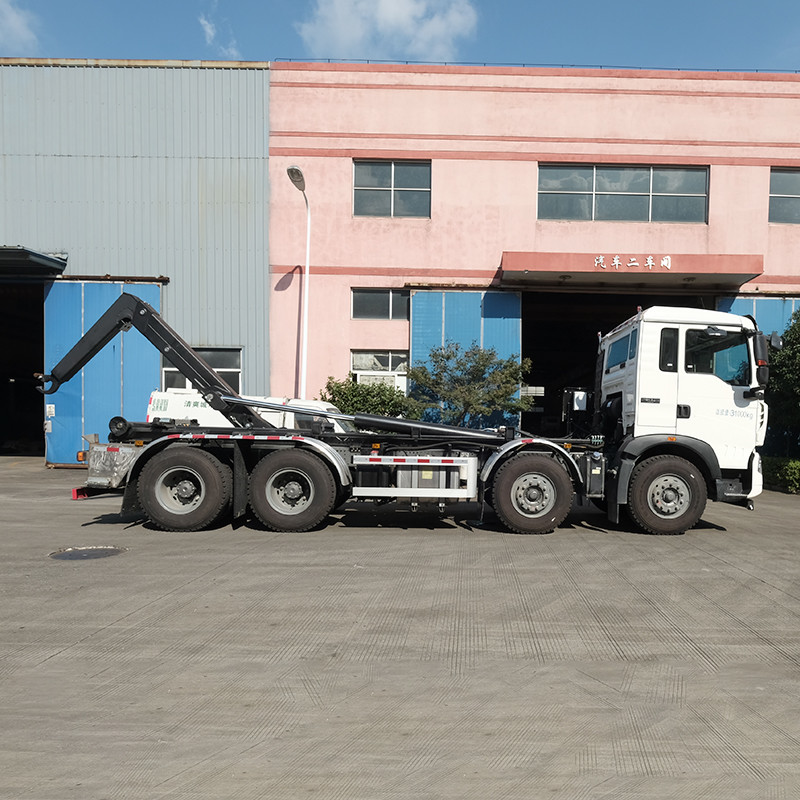 High Speed Diesel Detachable Garbage Truck Corrosion Resistance Easy Operation