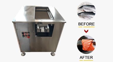Fish Meat Skinning Fillet Kill Cutting Cleaning Fish Processing Machine