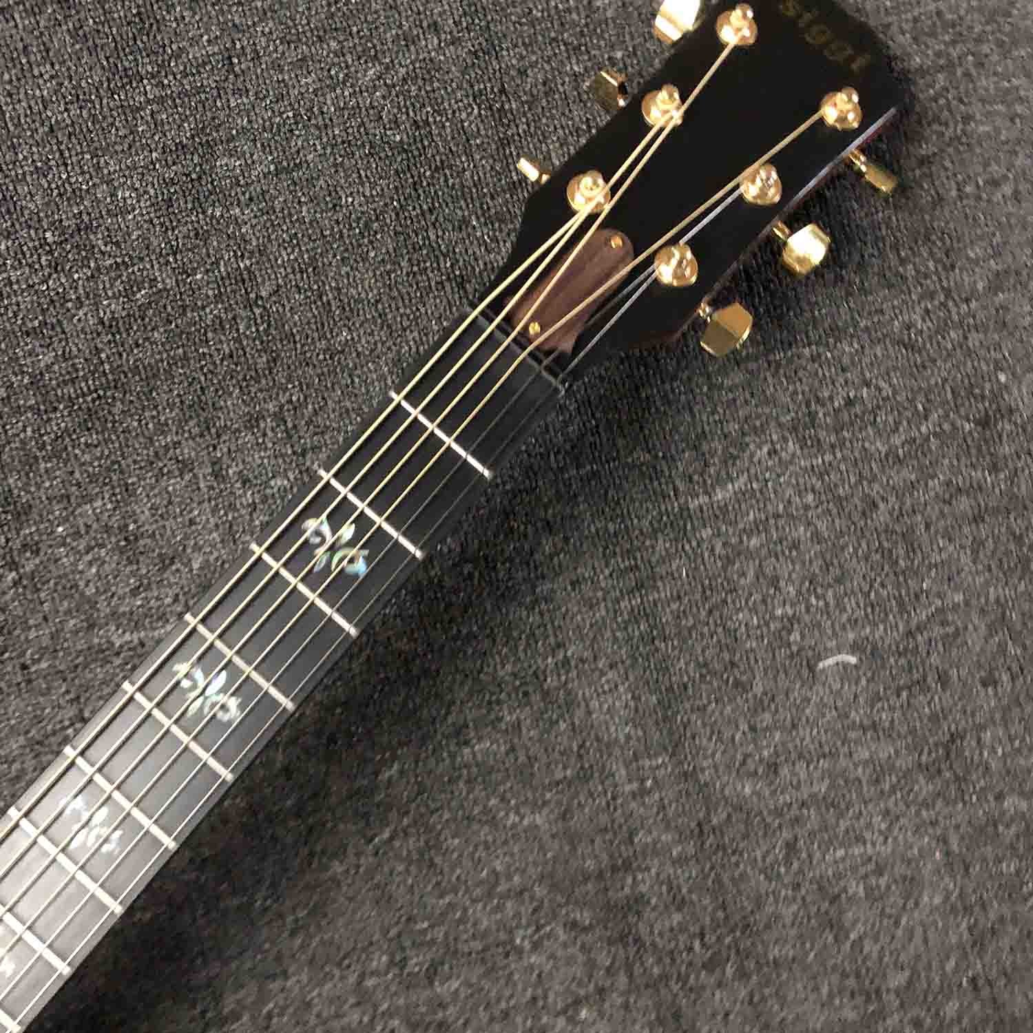 Solid spruce 914 acoustic Guitar 41 inch Real abalone Rosewood body 914ce Guitar