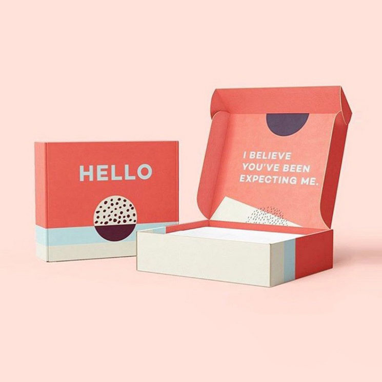 Gravnre Printing Custom Mailing Mailer for Apparel Clothing Shoes Gift Shipping Box