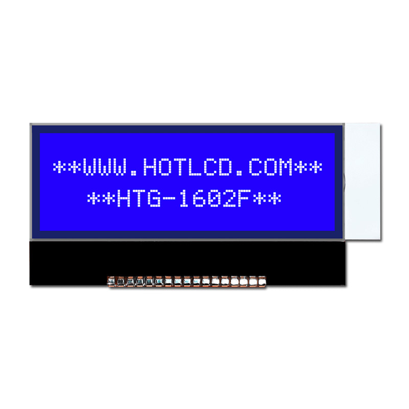2X16 Character COG LCD | STN+ Gray Display With No Backlight | ST7032I/HTG1602F