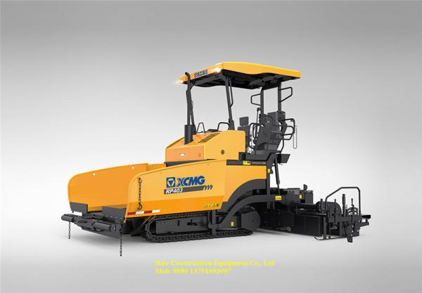 XCMG Road Building Machines 4.5m Asphalt Concrete Paver RP403 Hopper Capacity