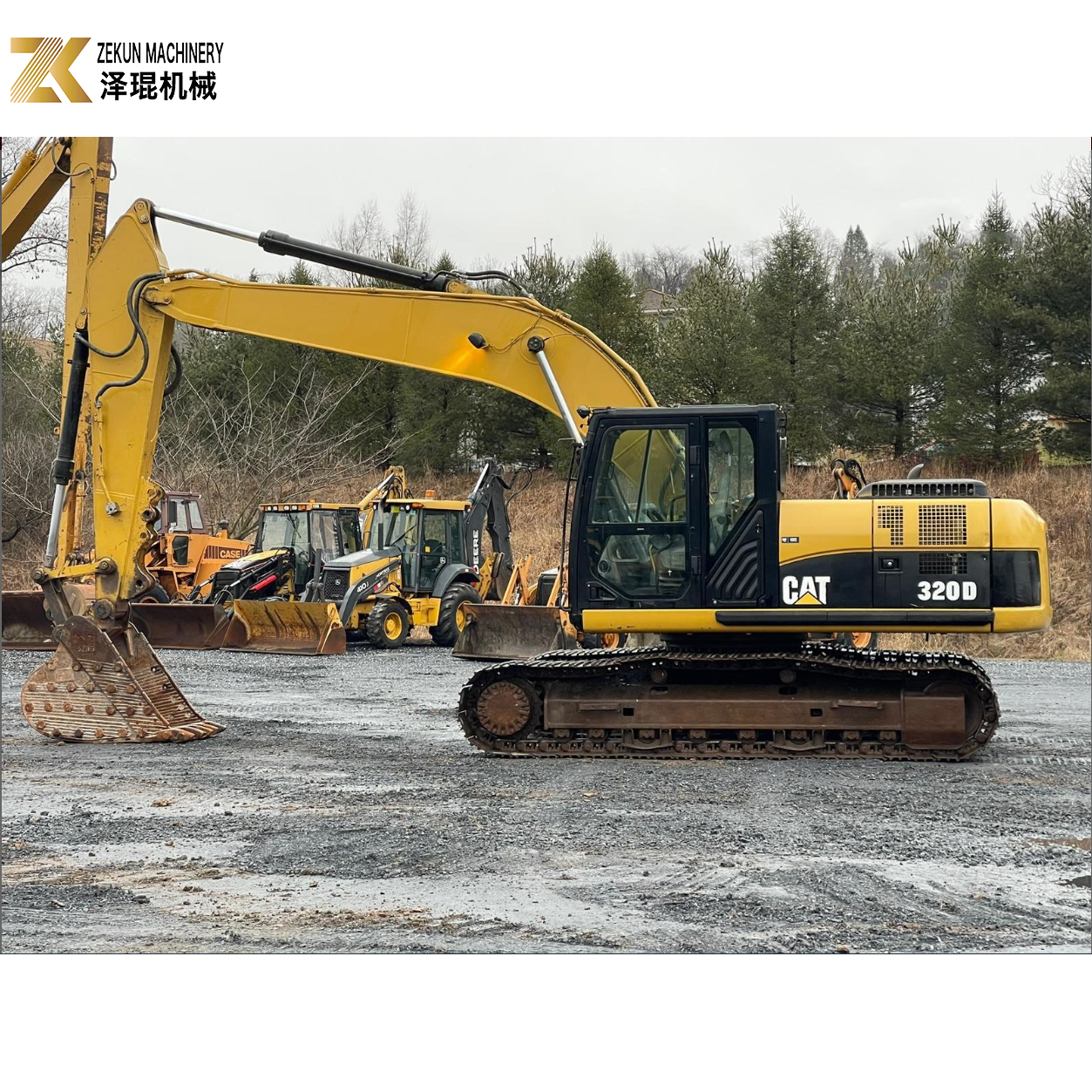 1M3 Bucket Used Caterpillar Excavator CAT320 D DL GX Excavator In Japan