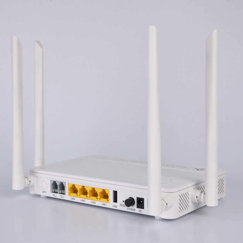 4GE WIFI FTTH ROAUTER GPON XPON ONT Dual Band ONU