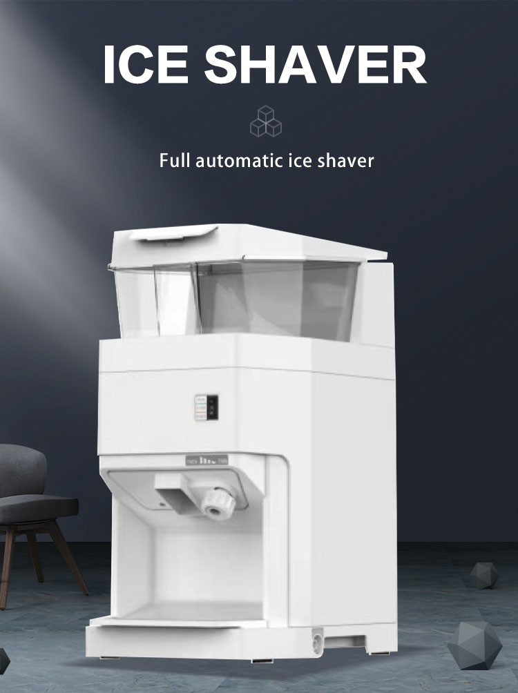 Bar Office Electric Snow Cone Maker Restaurant Commercial Ice Shaver