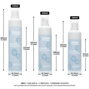 Fine Mist Spray Bottles Plastic 100ml 120ml 150ml Refillable Cosmetic Empty