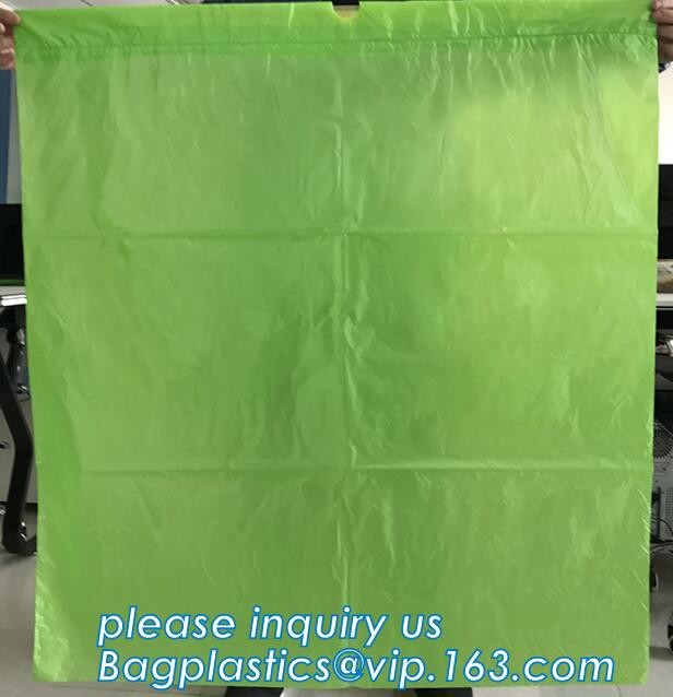 HDPE/LDPE/PP autoclave bags medical garbage bag for biohazard waste, yellow with printing medical biohazard waste bag