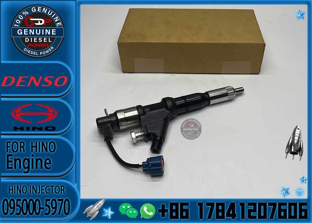 Injector For HINO Diesel Fuel Injector 095000-5972 095000-5970 095000-5971 23670-E0360 For HINO 700 Series E13C