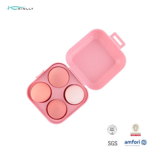 Luxury Microfiber Marshmallow Makeup Sponge Red Pink Colors Super Soft Latex