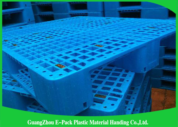 Single Faced Steel Reinforced Rackable Plastic Pallets 1300*1100*160mm